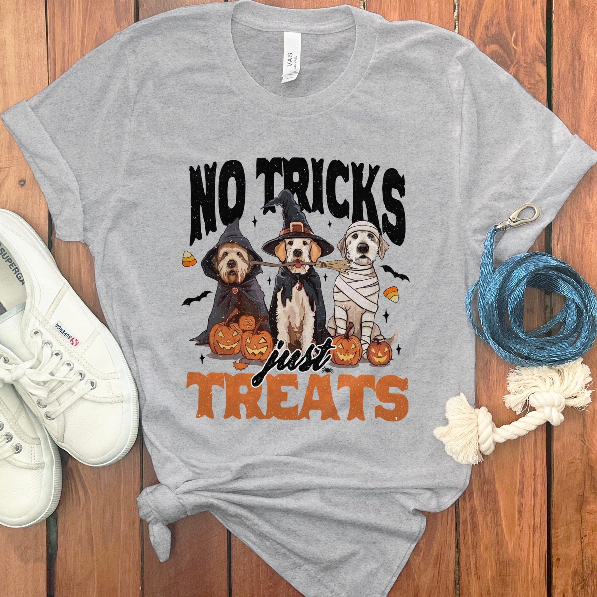 No Tricks Just Treats Halloween Dogs Shirt product