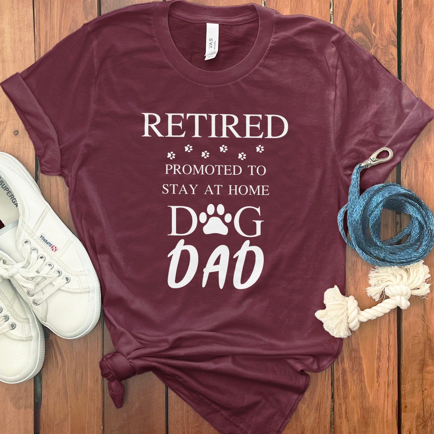 Retired Promoted to Stay at Home Dog Dad T-shirt product