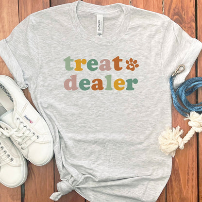 Treat Dealer Paw Print Graphic T-Shirt product