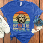 Dog Watching You Every Meal Snack Bite T-Shirt