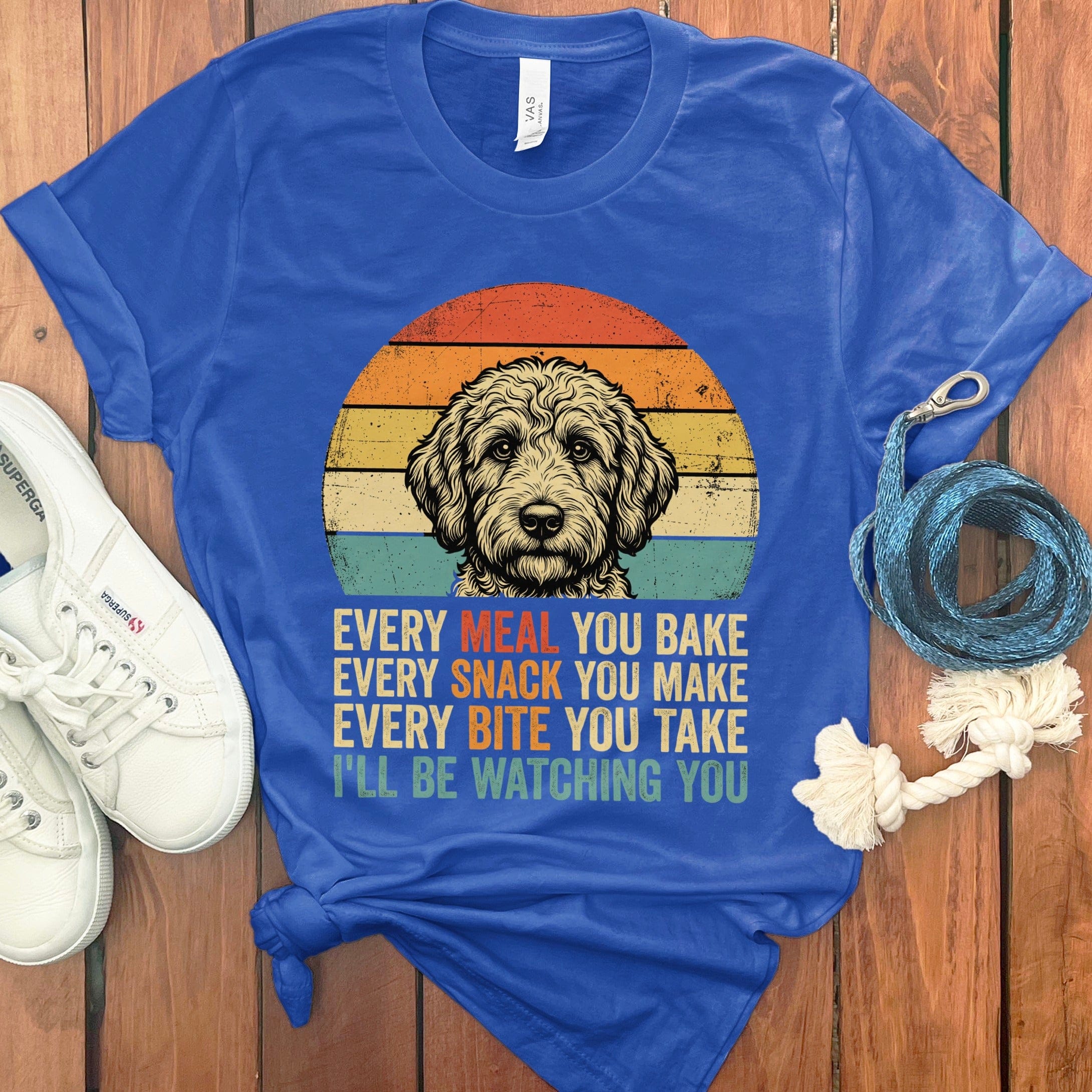 Dog Watching You Every Meal Snack Bite T-Shirt
