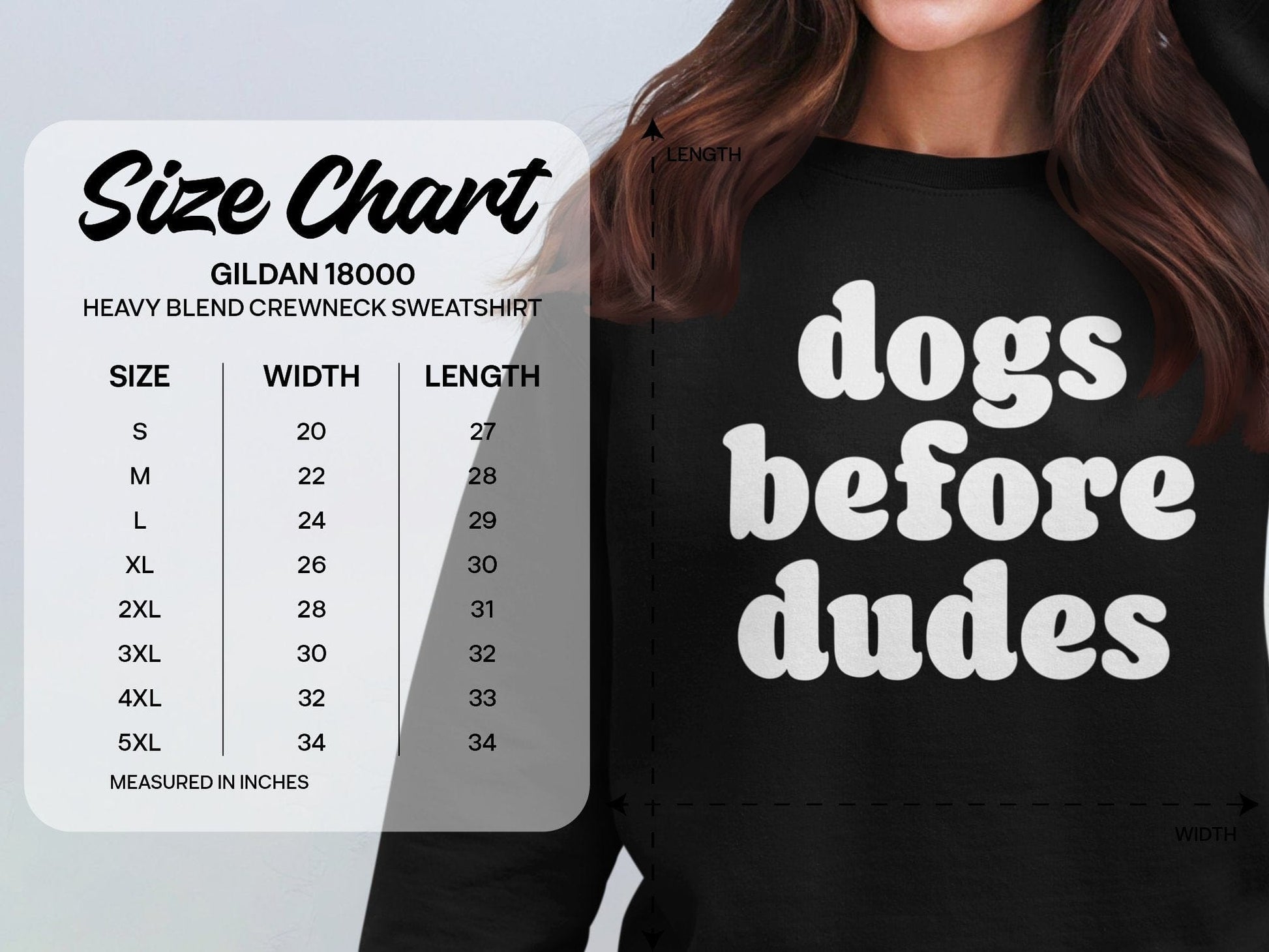Dogs Before Dudes Graphic Sweatshirt product