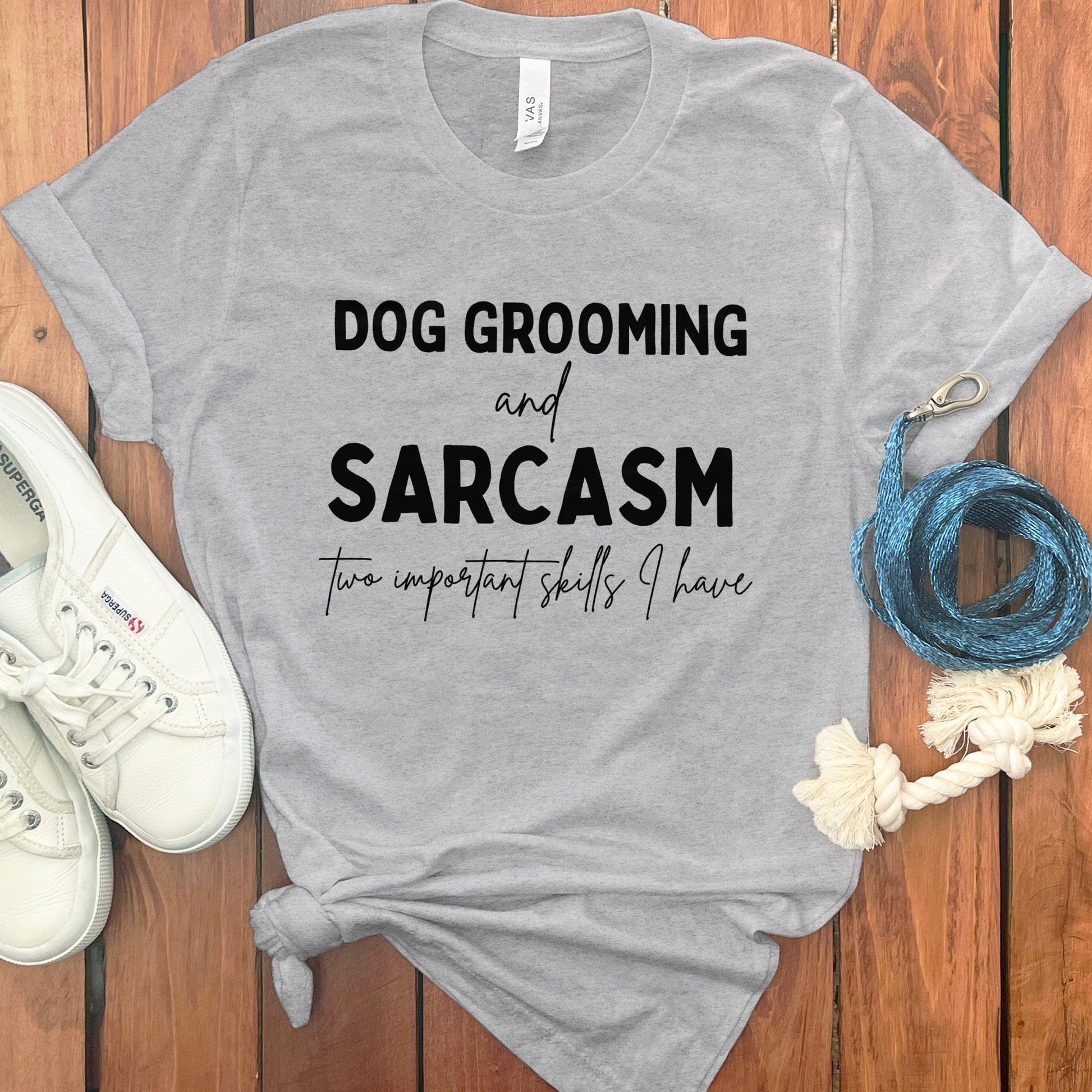 Dog Grooming and Sarcasm Graphic T-shirt product