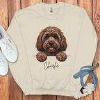 Personalized Dog Portrait Sweatshirt for Pet Lovers