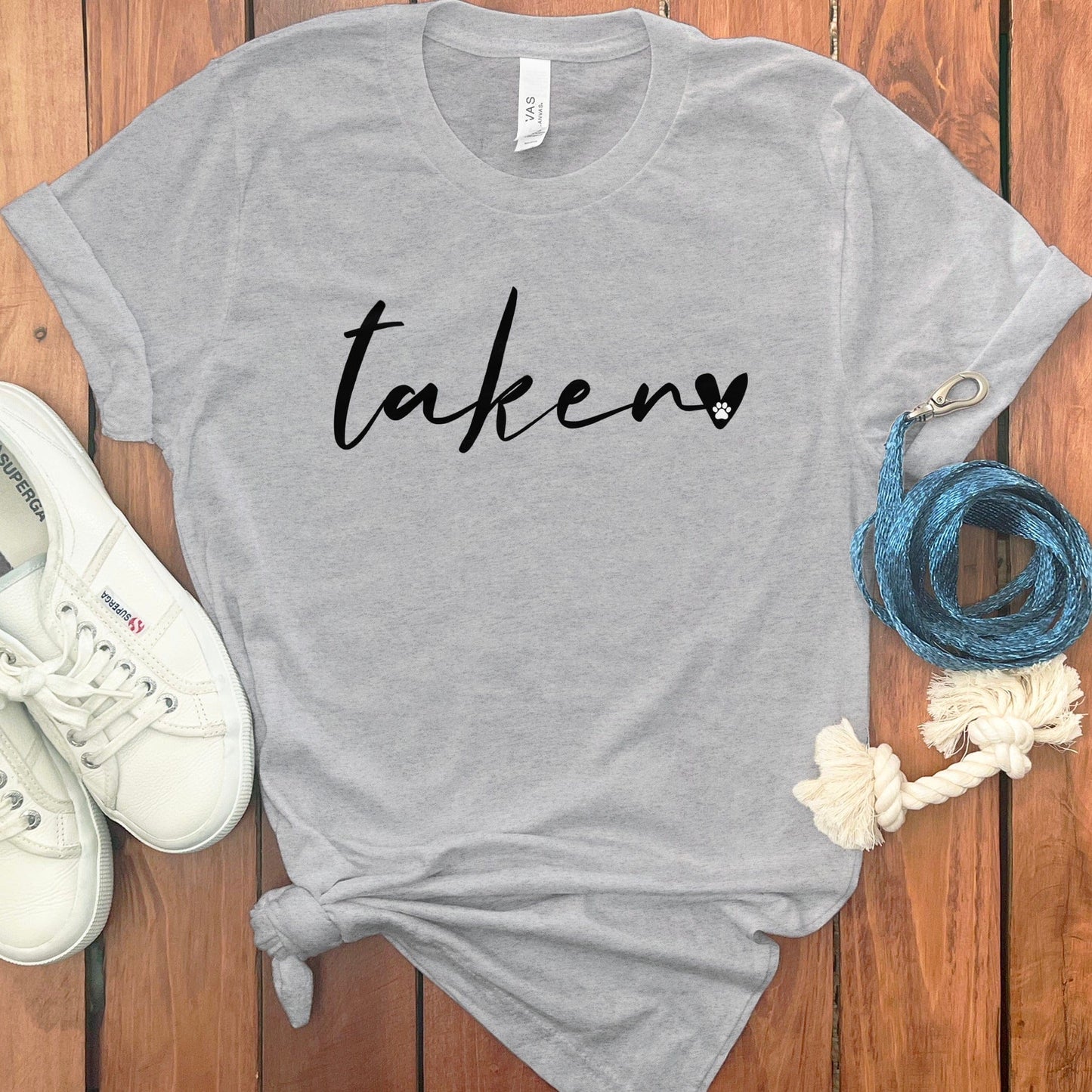 Taken Heart & Paw Print Graphic T-Shirt product