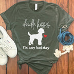 doodle kisses fix any bad day T-shirt product