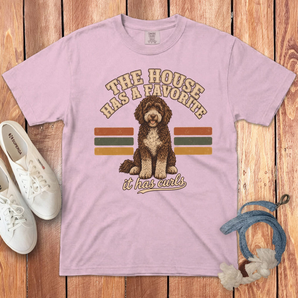 Doodle Favorite House Signature T-Shirt in Blossom / S by Puppy Jo