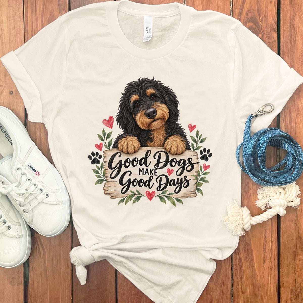 Phantom Goldendoodle Good Days T-Shirt