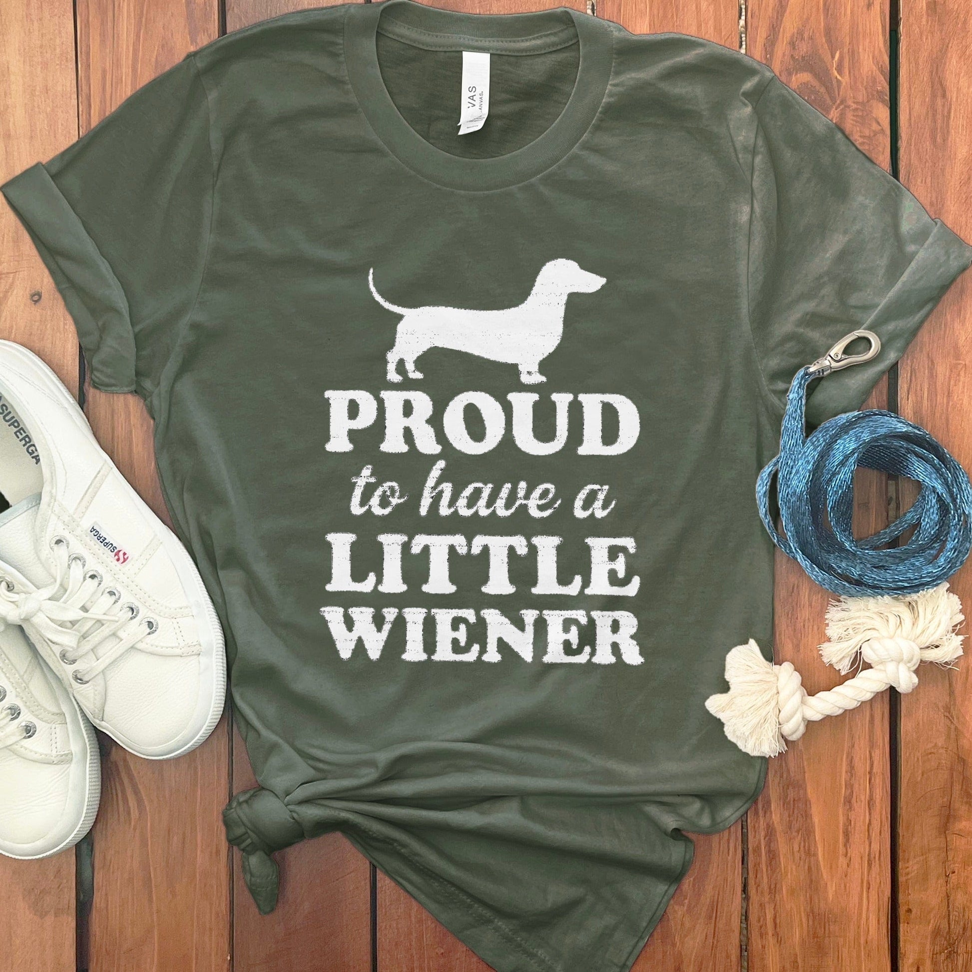 Proud to Have a Little Wiener T-shirt product type