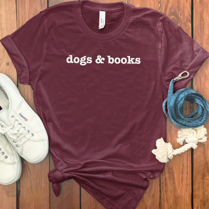 dogs & books T-shirt product