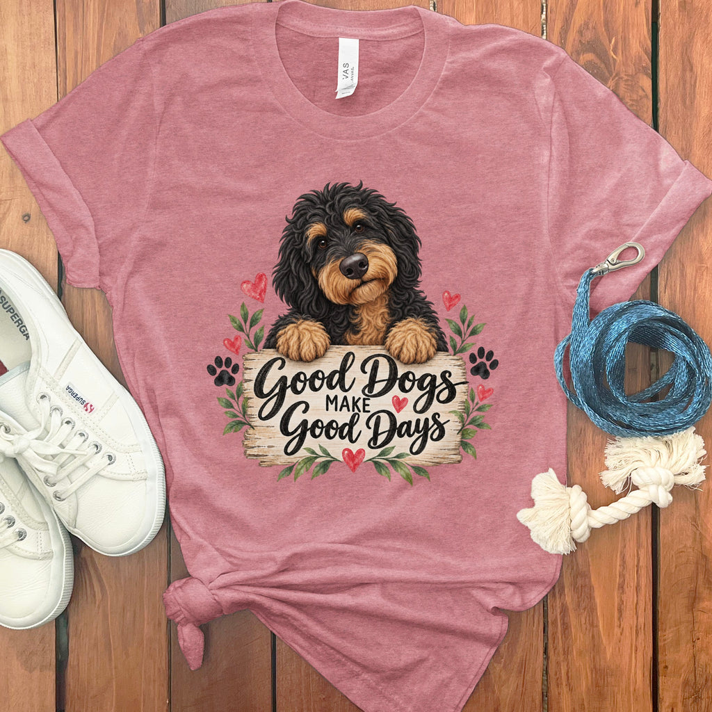 Phantom Goldendoodle Good Days T-Shirt