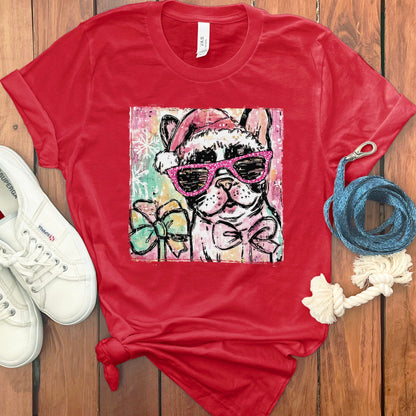 French Bulldog Wearing Sunglasses Christmas product type