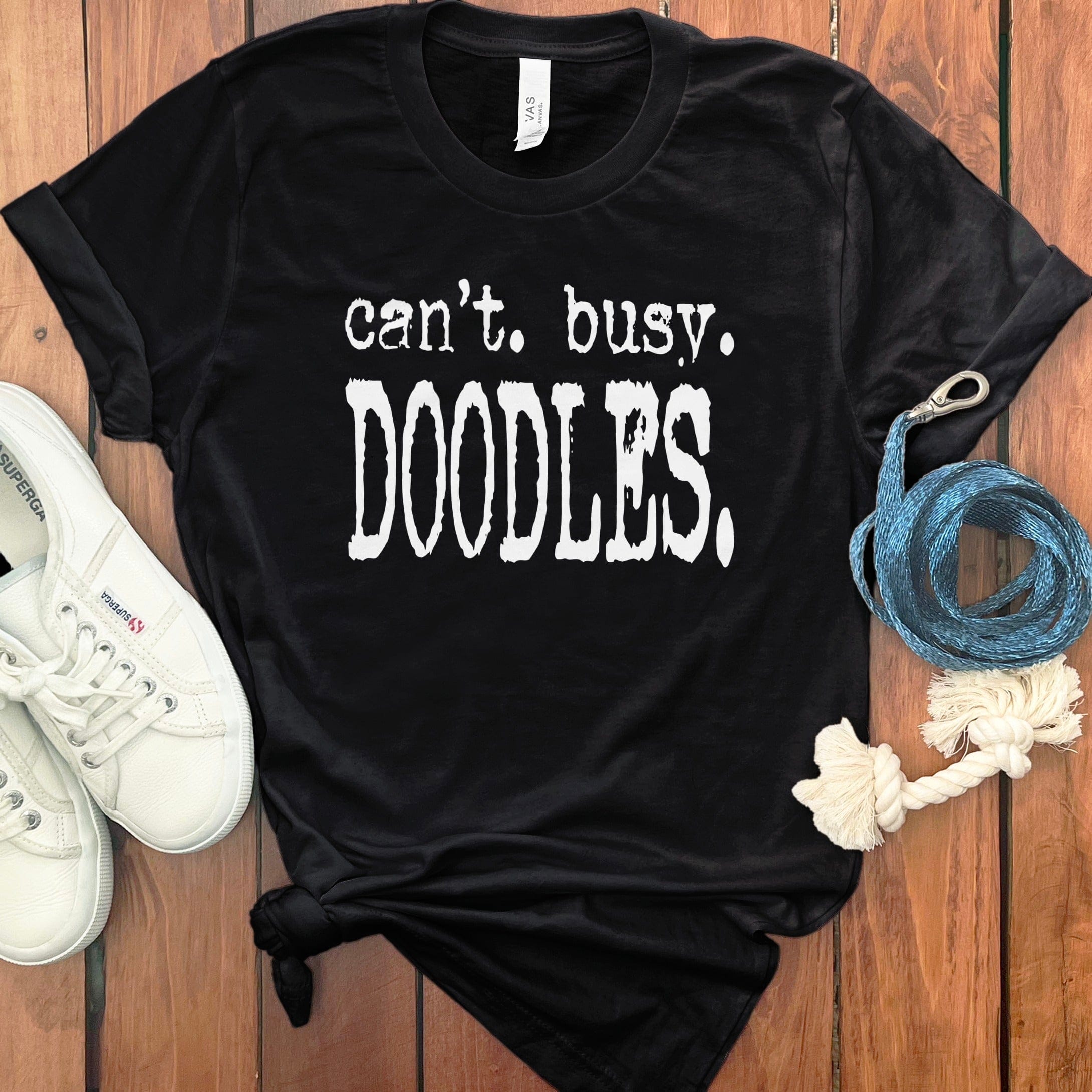 can't. busy. DOODLES. graphic t-shirt