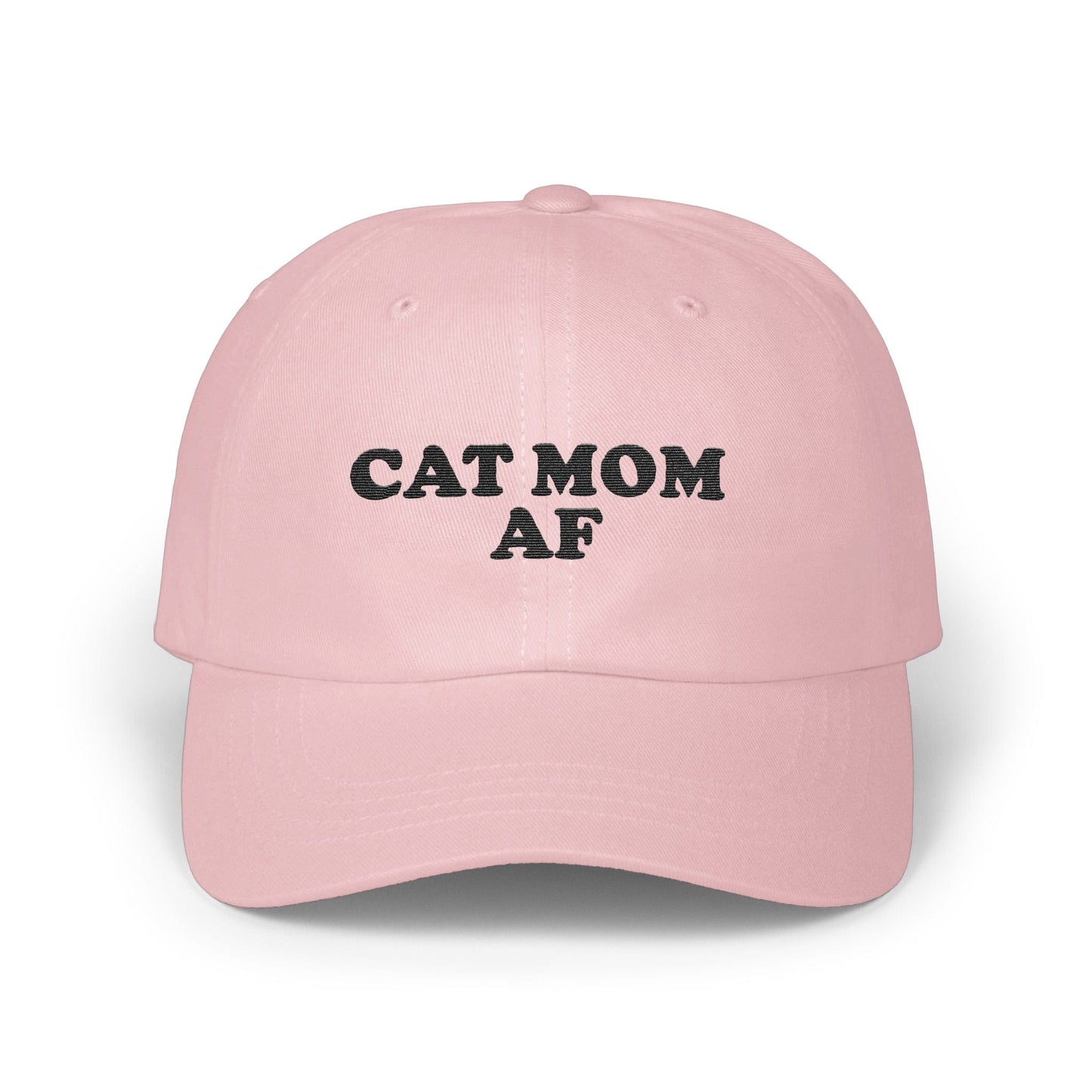 Cat Mom AF Embroidered Baseball Cap Hat product