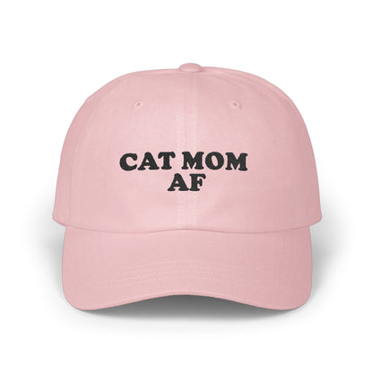 Cat Mom AF Embroidered Baseball Cap Hat product