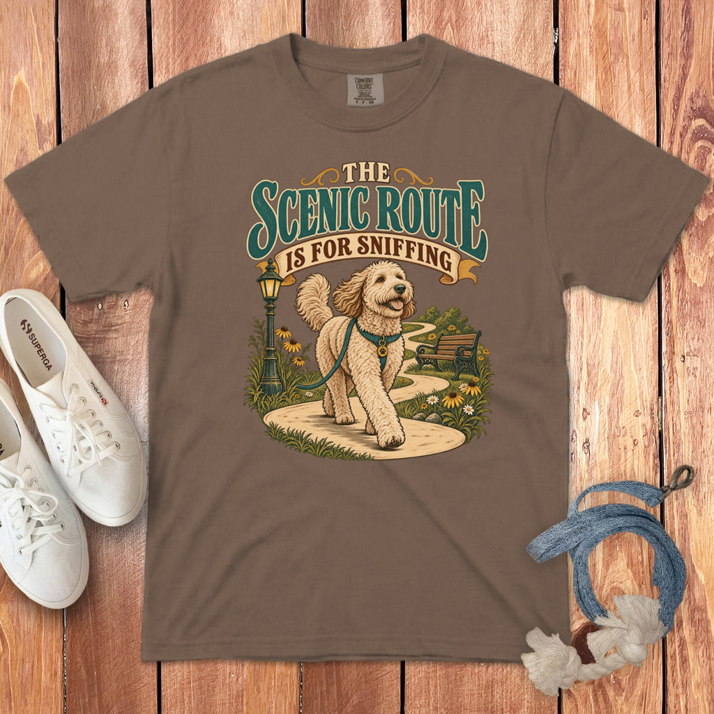 The Scenic Route Is for Sniffing Signature T-Shirt