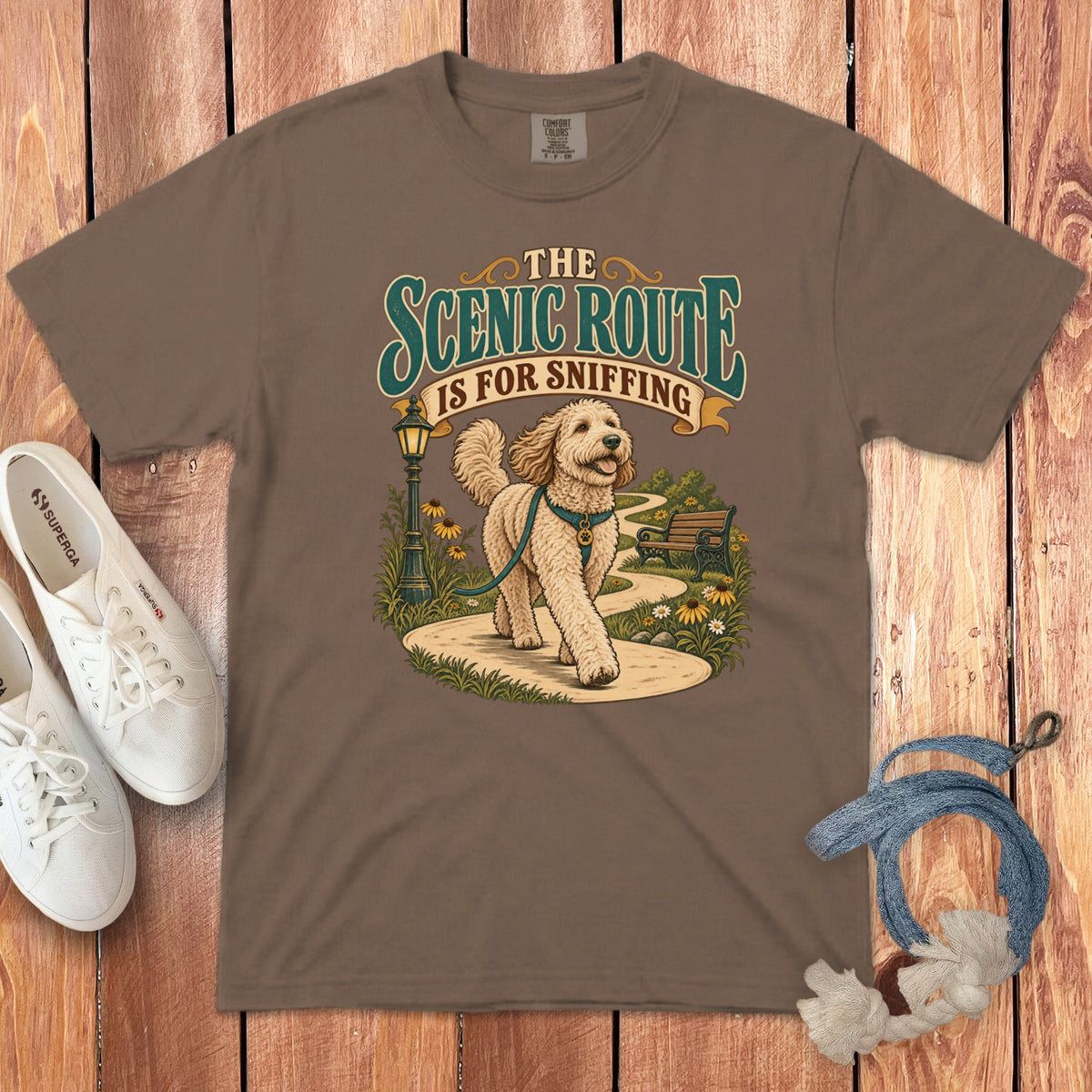 The Scenic Route Is for Sniffing Signature T-Shirt