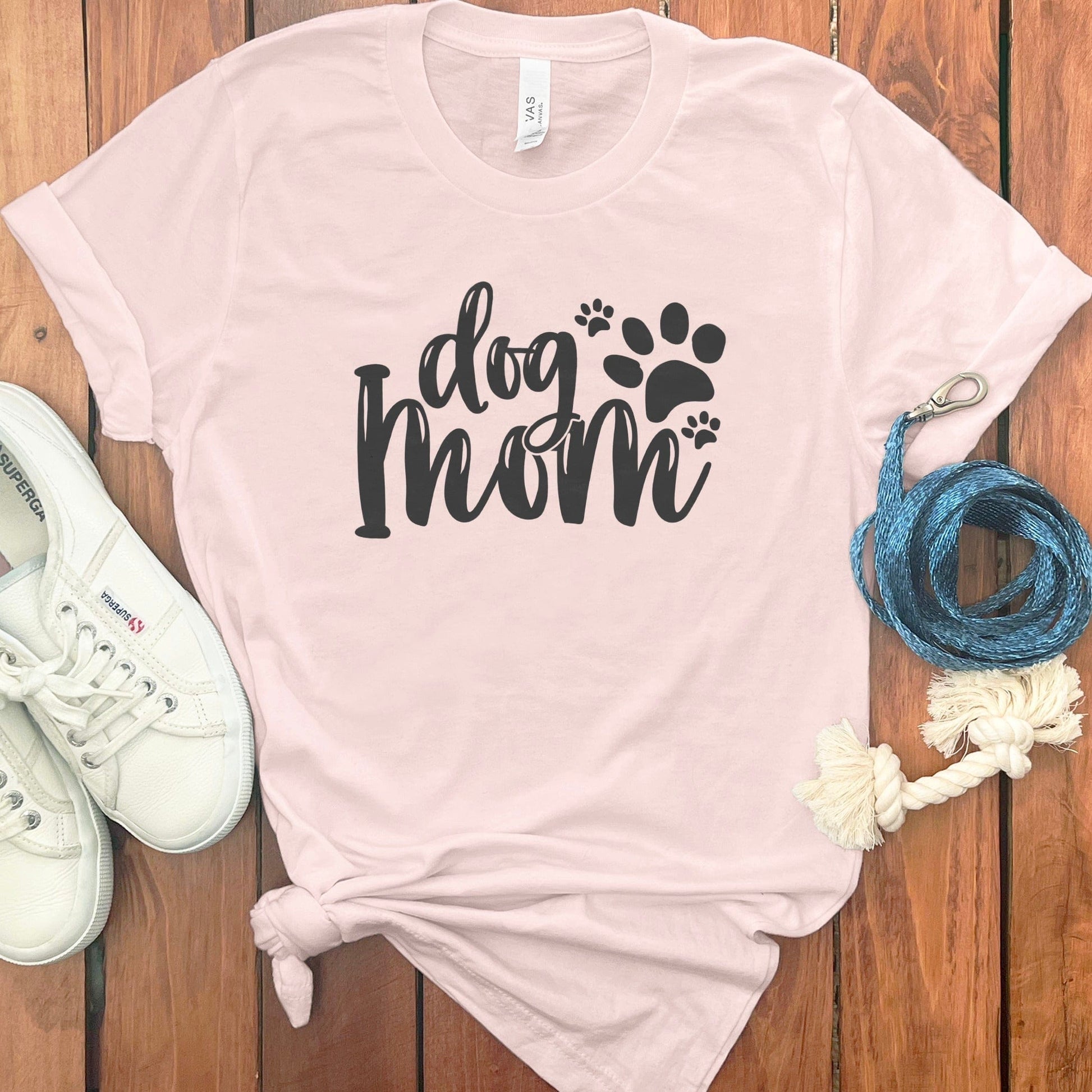 Dog Mom Shirt Cute Casual Graphic Tee Product