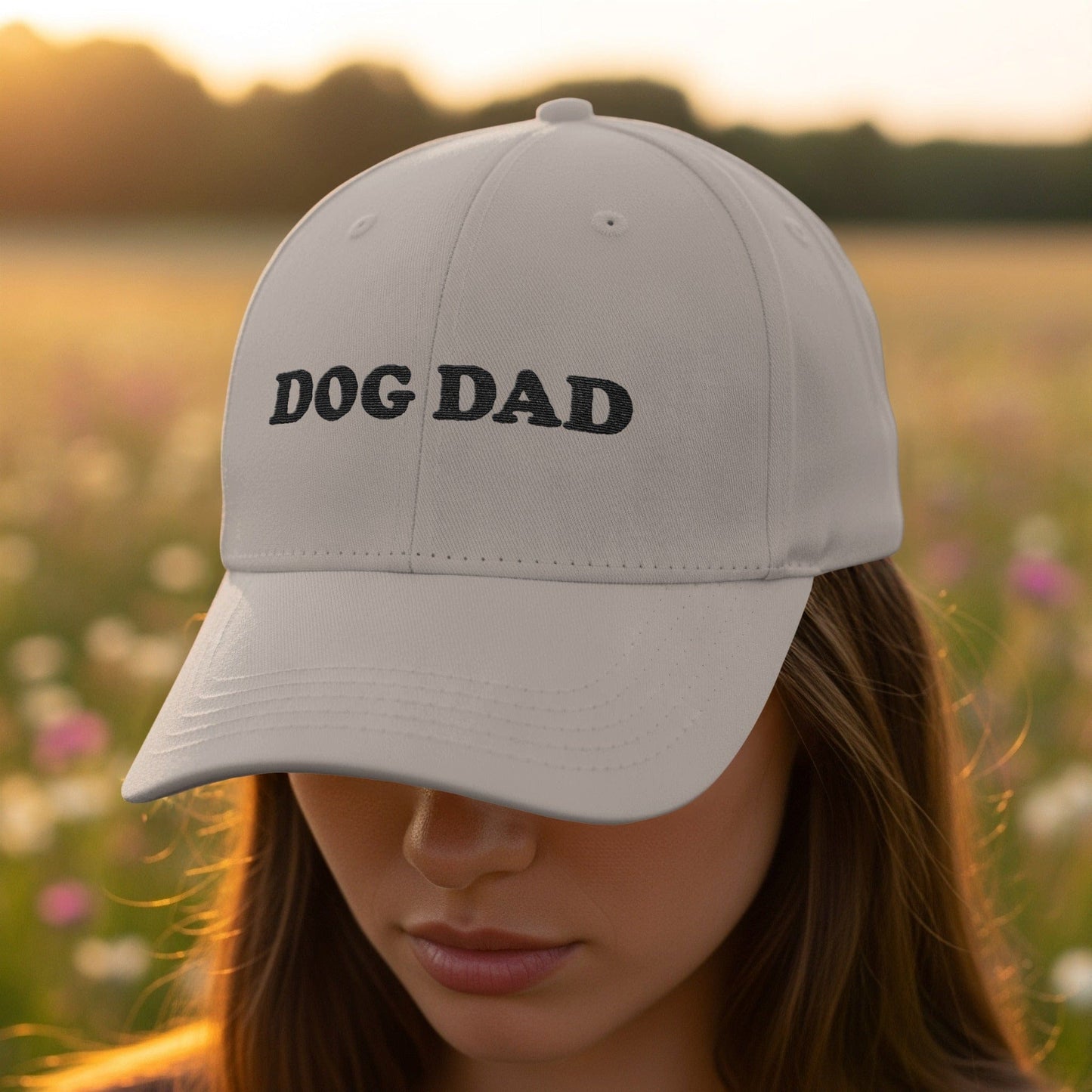Dog Dad Embroidered Adjustable Hat Casual Wear product