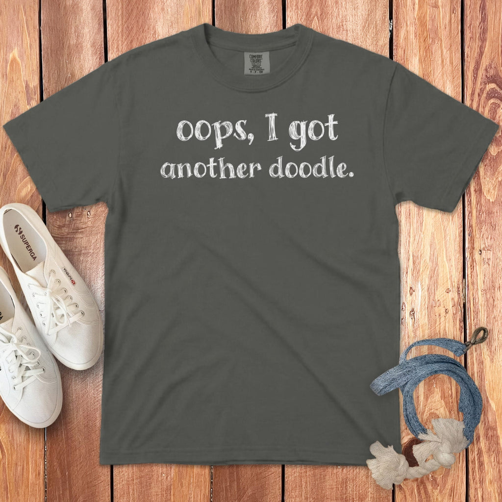 Another Doodle Signature T-Shirt in Pepper / S by Puppy Jo