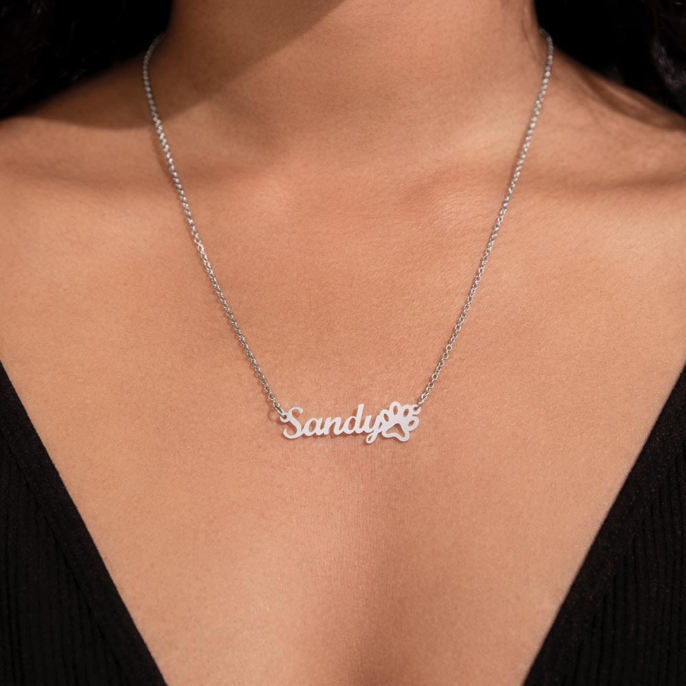 SO  MUCH LOVE DOG LOSS GRIEF NECKLACE