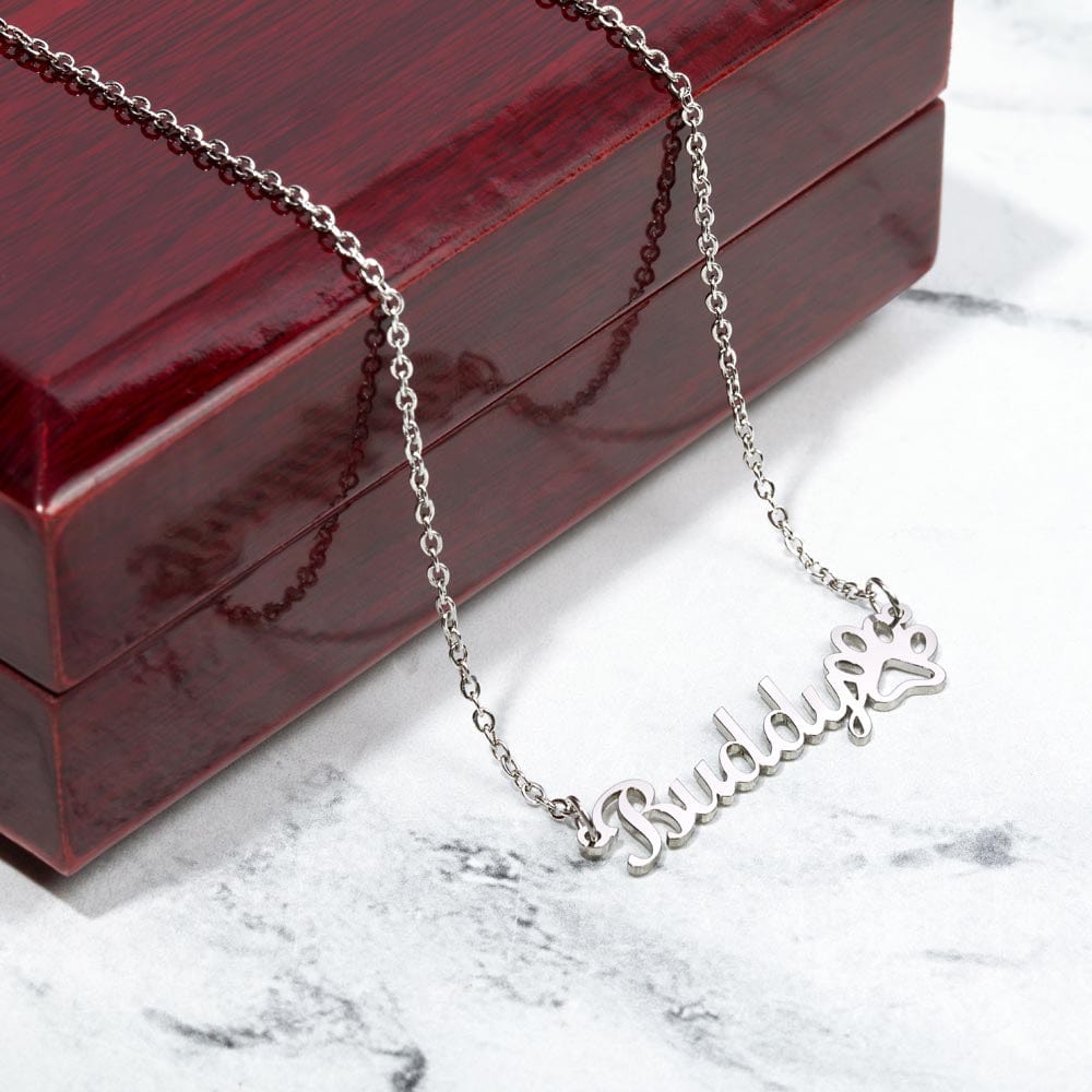 SO  MUCH LOVE DOG LOSS GRIEF NECKLACE