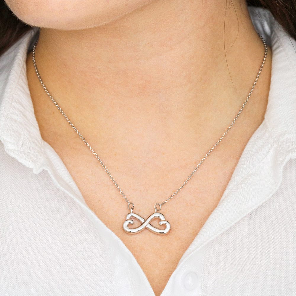 TO MY DOG MOM INIFINITY NECKLACE