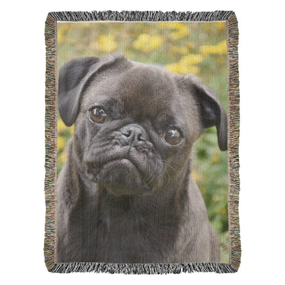 CUSTOM PET PHOTO WOVEN BLANKET