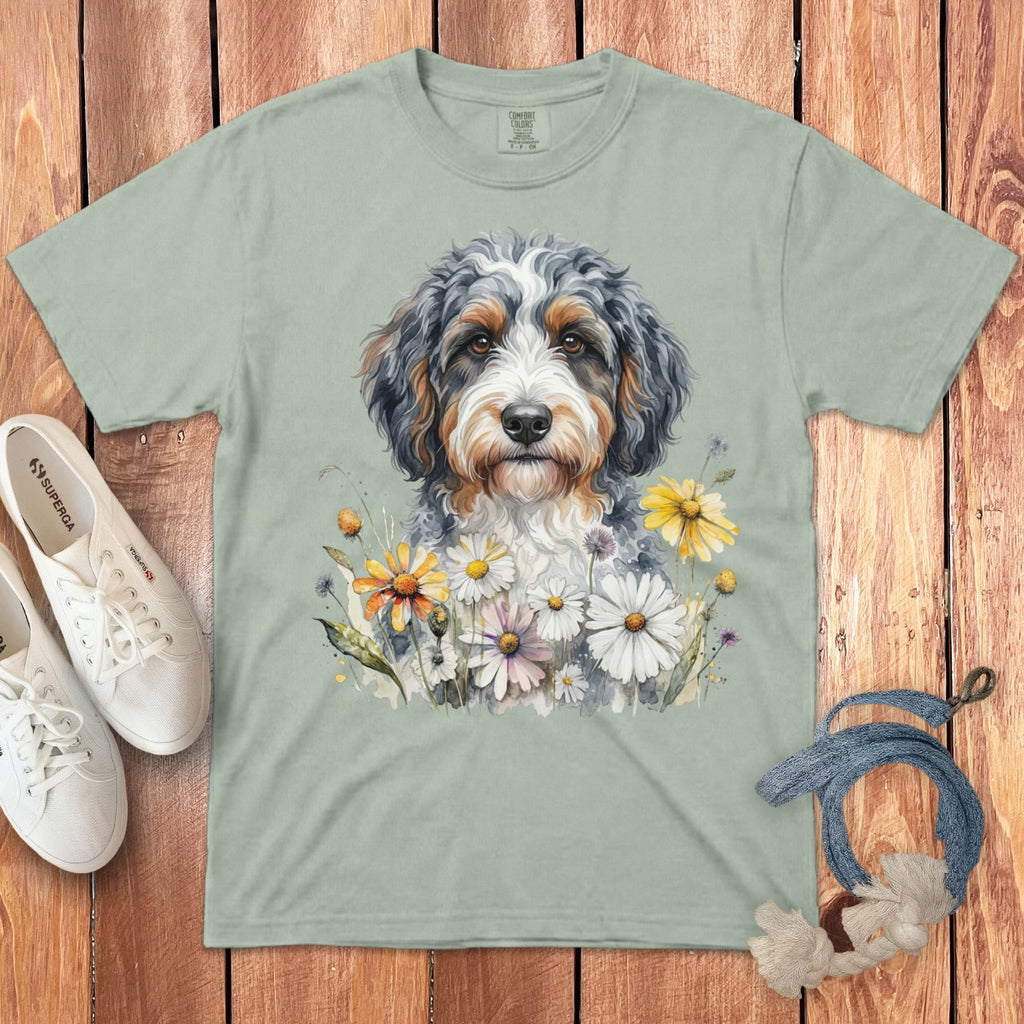 Aussiedoodle Daisy Signature T-Shirt in Bay / S by Puppy Jo