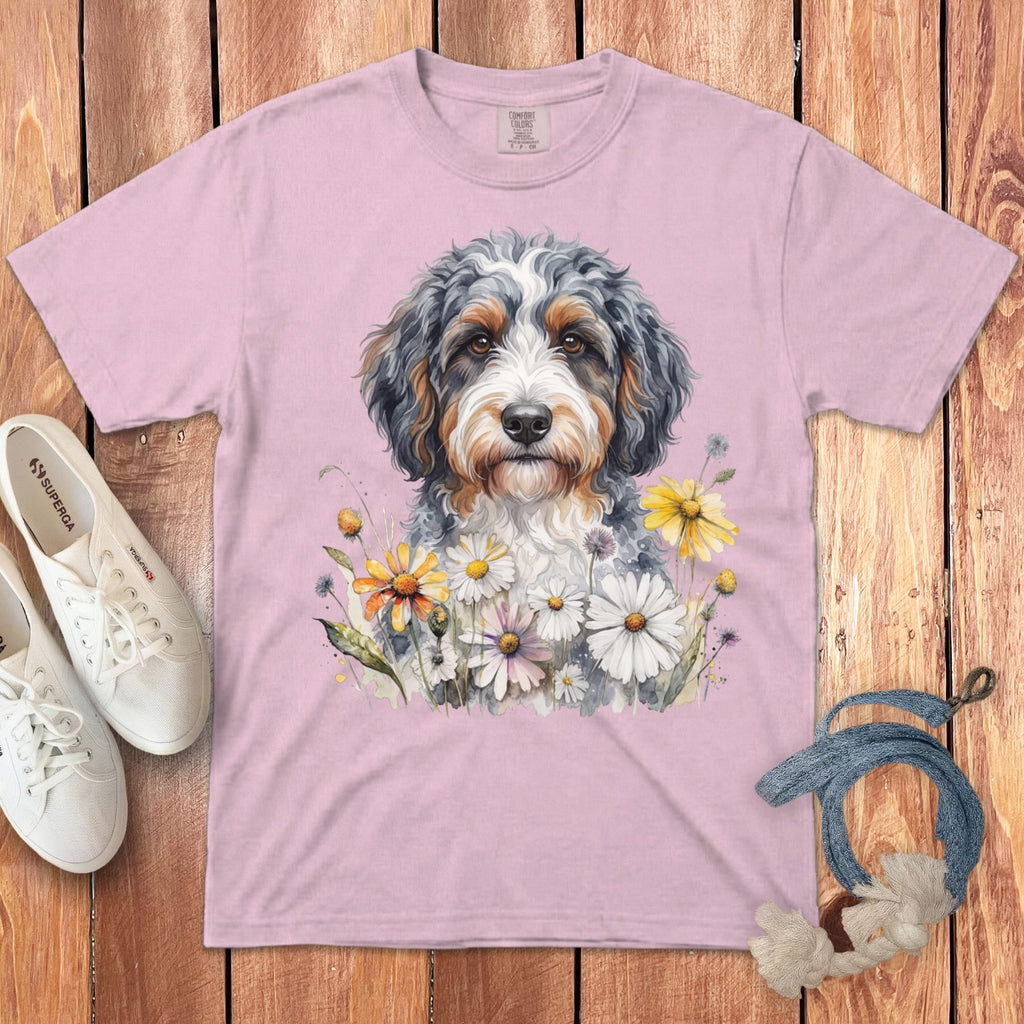 Aussiedoodle Daisy Signature T-Shirt in Blossom / S by Puppy Jo