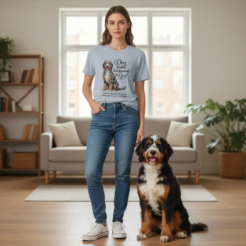 Aussiedoodle God T-Shirt in by Puppy Jo