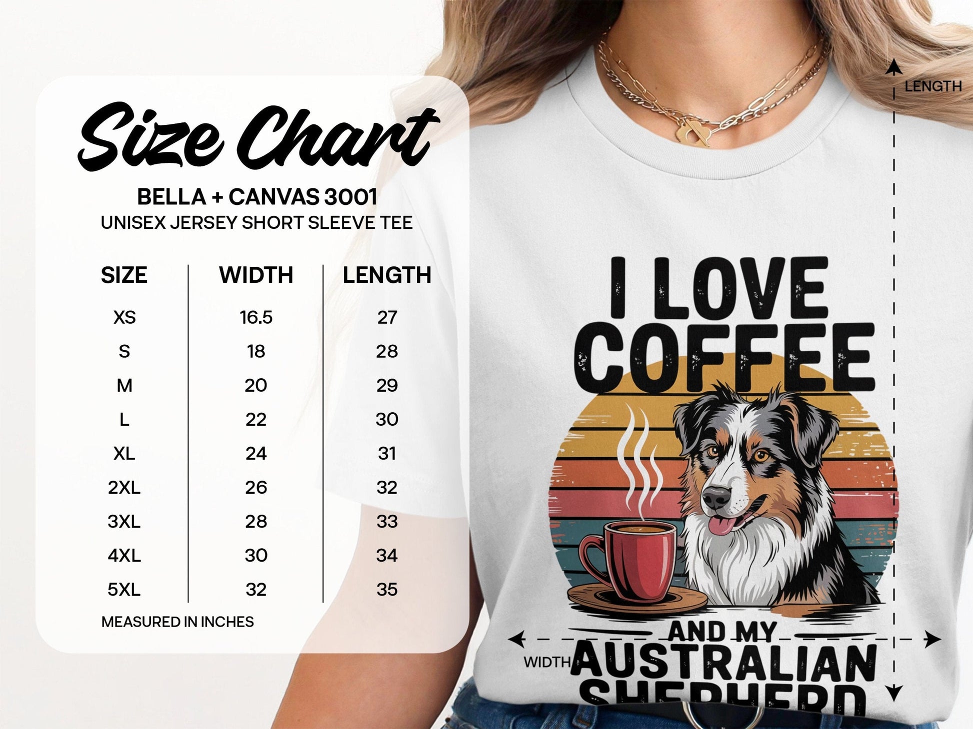 I Love Coffee And My Australian Shepherd product type