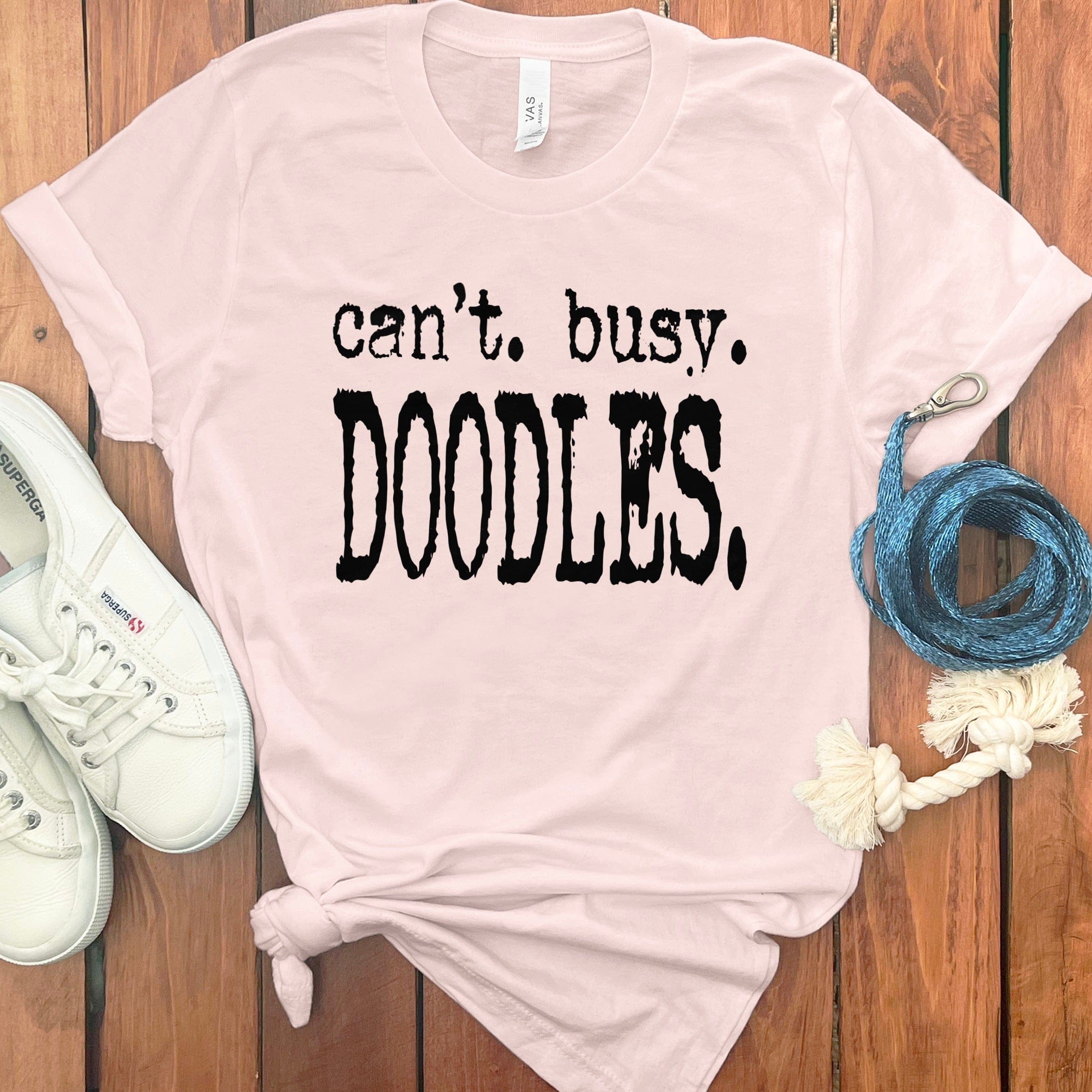 can't. busy. DOODLES. T-shirt