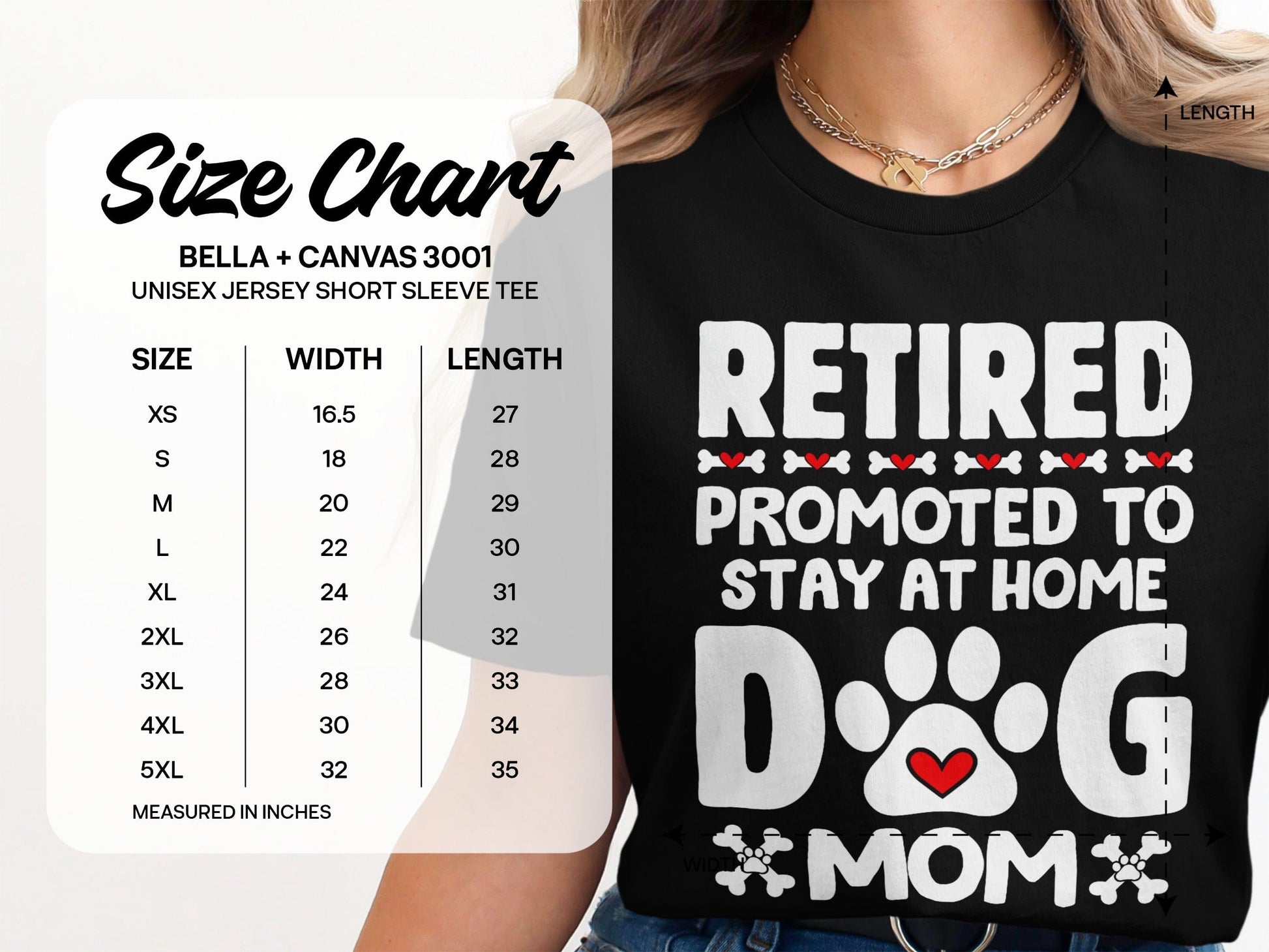 Retired Promoted To Stay At Home Dog Mom Tee product type