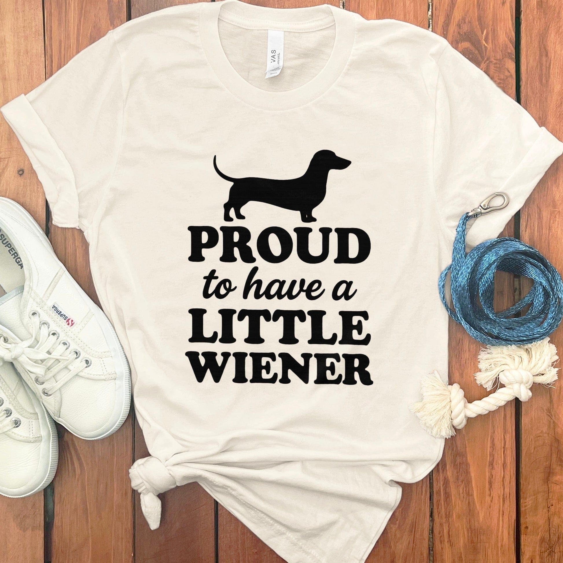 Proud to Have a Little Wiener T-Shirt product