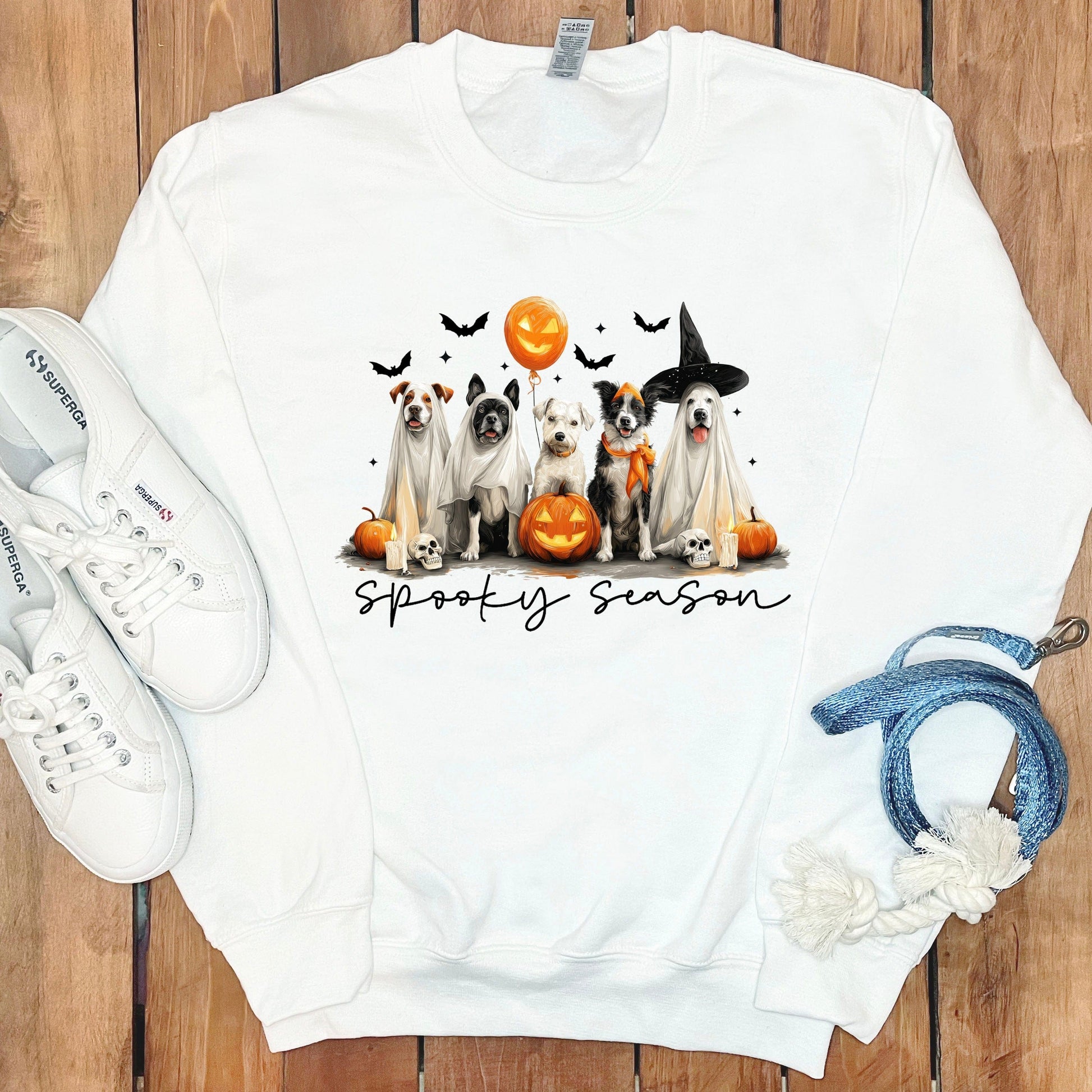 Spooky Season Halloween Dogs Graphic Sweatshirt product type