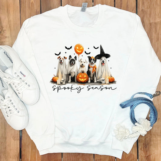 Spooky Season Halloween Dogs Graphic Sweatshirt product type
