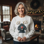 Black Doodle Holiday Sweatshirt