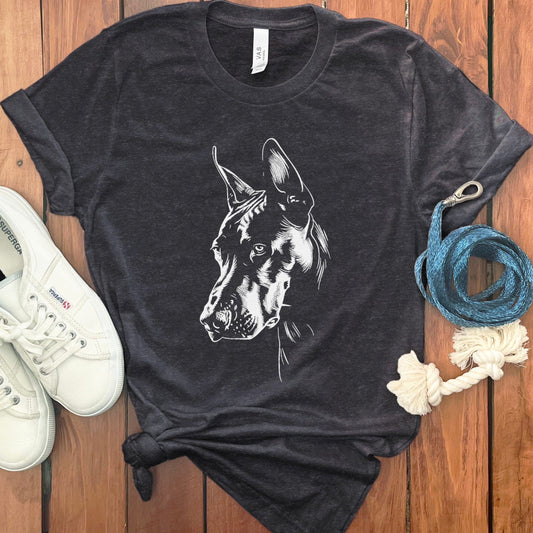 Stylish Graphic Tee with Great Dane Design Shirt product type