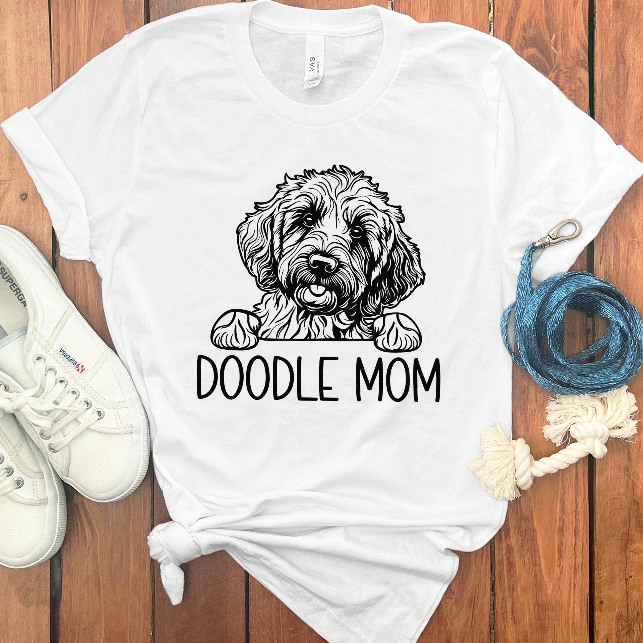 Doodle Mom Graphic Tee Perfect for Dog Lovers
