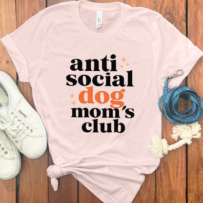 Anti Social Dog Mom's Club T-Shirt product