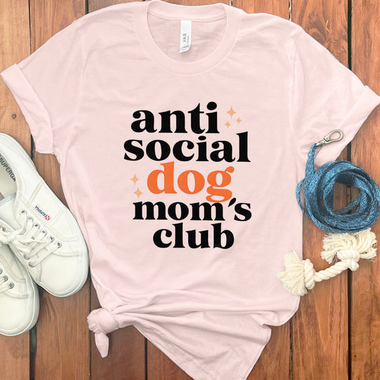 Anti Social Dog Mom's Club T-Shirt product
