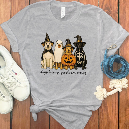 Dogs Because People Are Creepy Shirt product