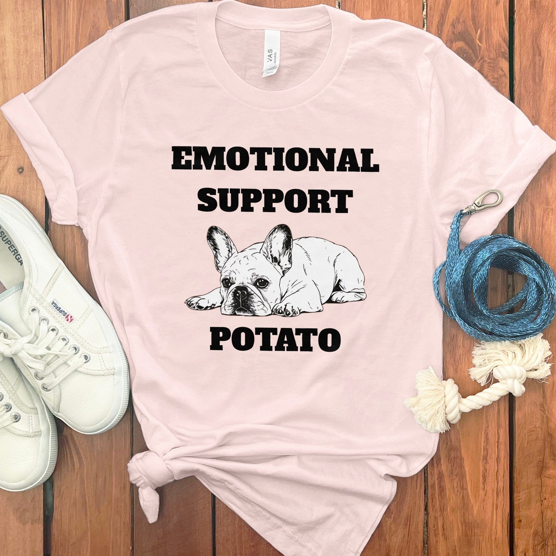 Emotional Support Potato Graphic Tee Shirt product type