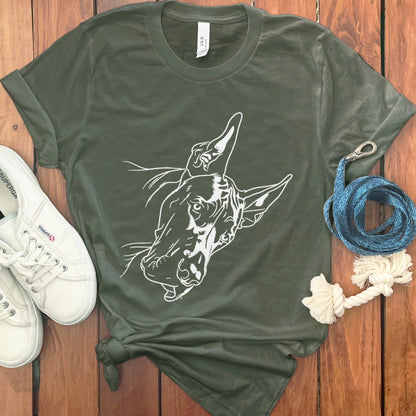 Dog Face Design T-Shirt ideal for Pet Lovers product type