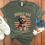 Doodle Dad The Coolest Dad In The USA Shirt