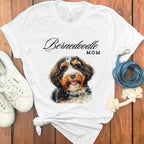 Cute Bernedoodle Mom Dog Lover Graphic T-Shirt