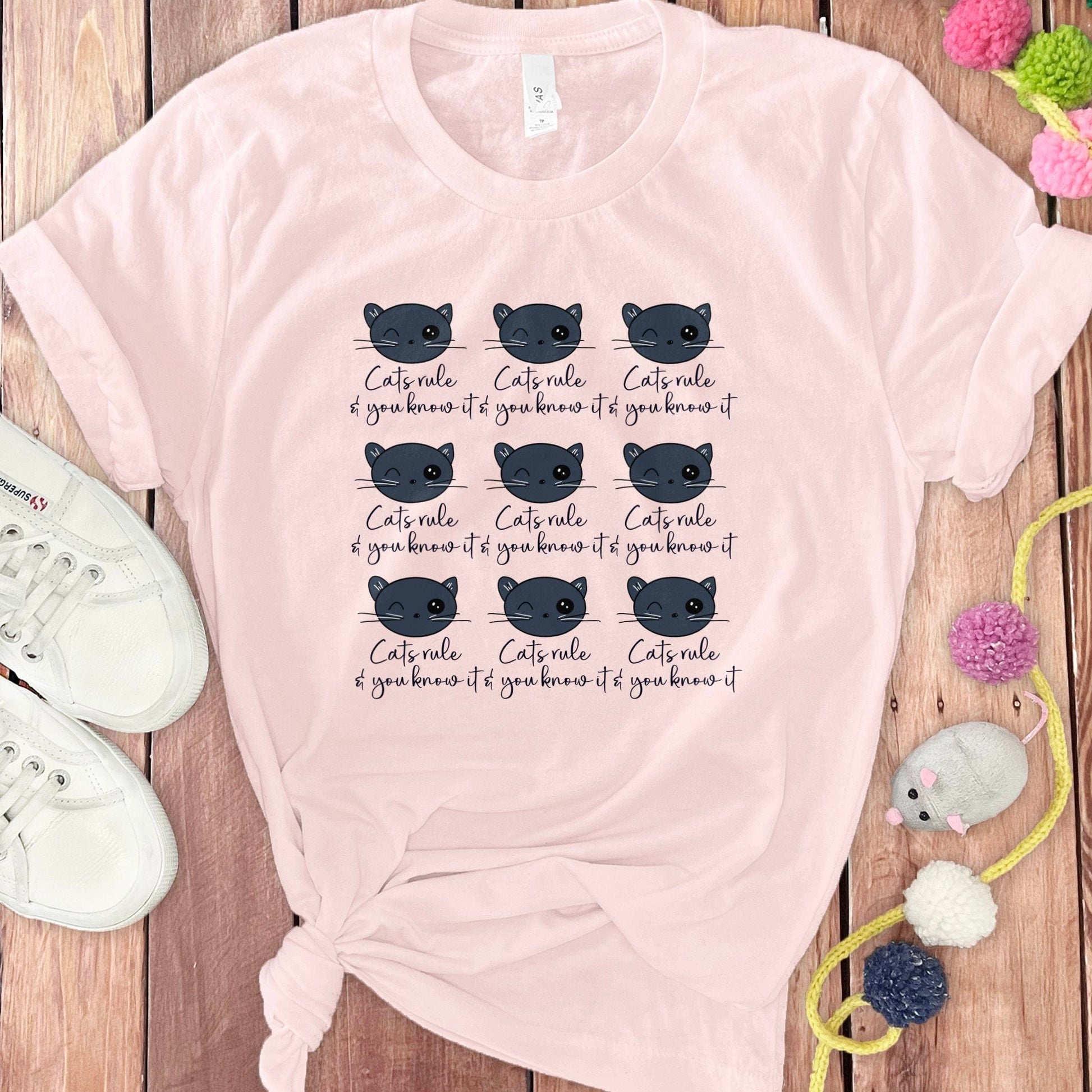 Cats Rule If You Know It Clap Hands Graphic T-Shirt product
