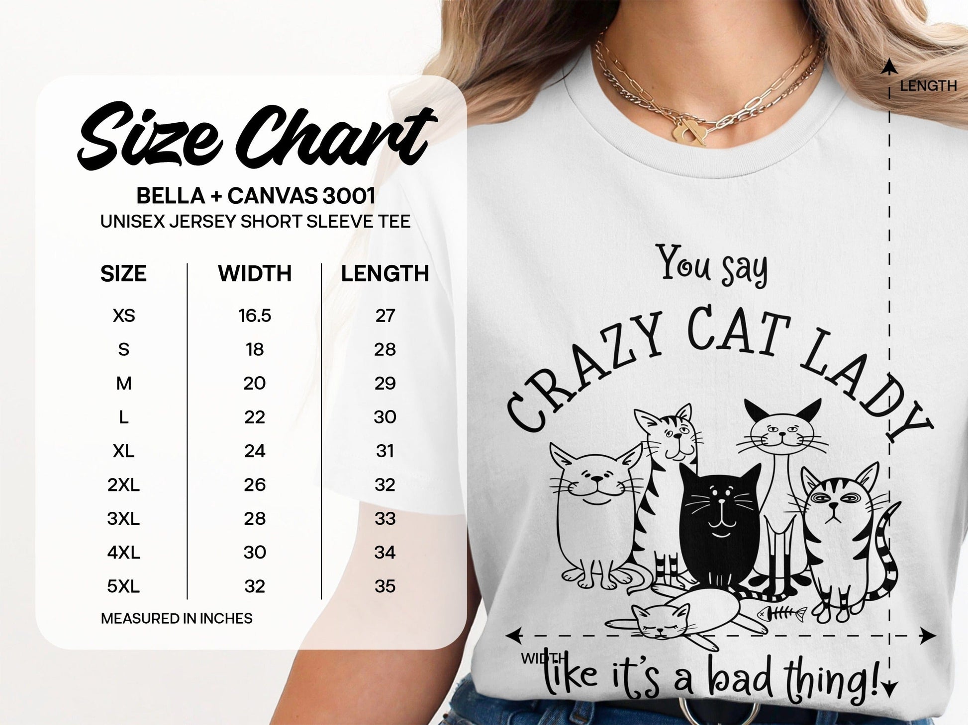 You Say Crazy Cat Lady Funny Graphic Tee product
