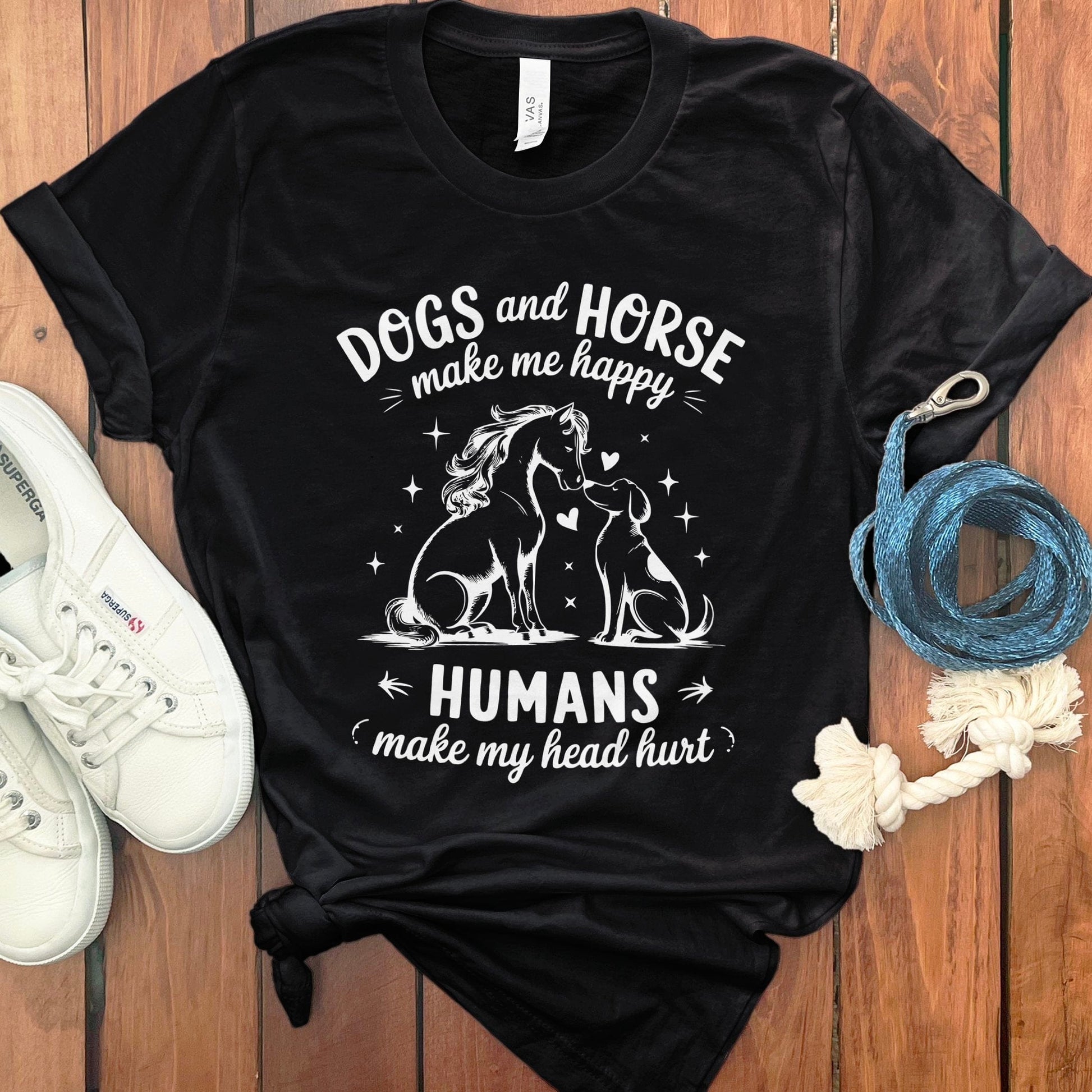 Dogs and Horse Make Me Happy Humans Head Hurt product type